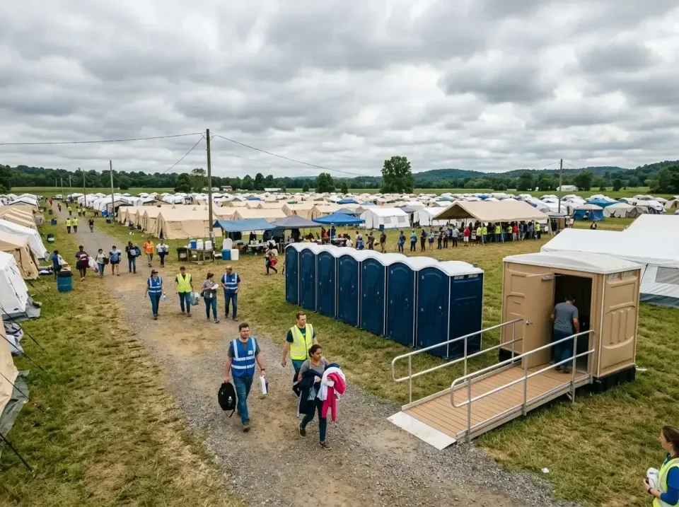 disaster-relief-camp-restrooms-010 — frequently asked questions, Dumpster & Portable Bathrooms Rental in Delhi Hills, OH